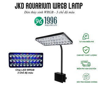 Đèn thủy sinh YKD WRGB 15.2W mới nhất 2024 - 3 chế độ màu, tăng cường màu sắc cho cây thủy sinh, cá tép.
