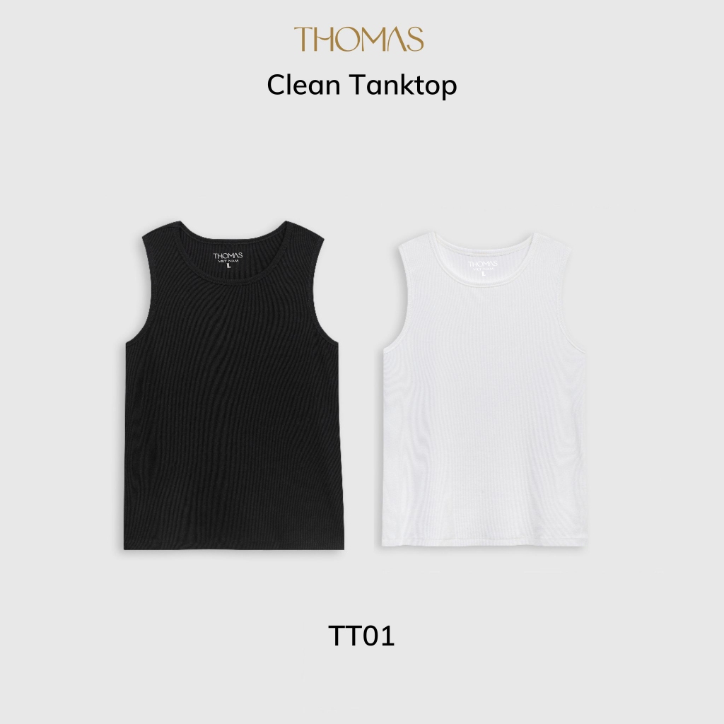 Áo thun ba lỗ nam Thomas co giãn bốn chiều Thomas Clean Tanktop