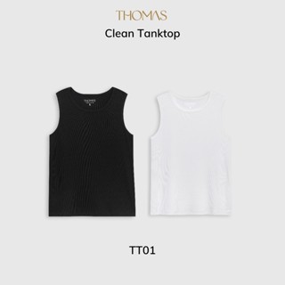 Áo thun ba lỗ nam Thomas co giãn bốn chiều Thomas Clean Tanktop