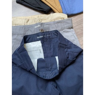 Quần short kaki bé trai lưng tây (17-54kg)