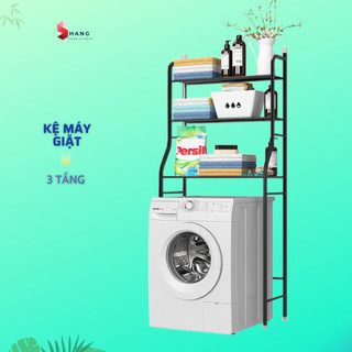 Kệ Máy Giặt - Kệ Bồn Cầu Chất Liệu Thép Sơn Tĩnh Điện Siêu Bền MMGK33