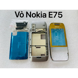 Vỏ Nokia E75 (mặt trước,mặt sau và khung sườn)