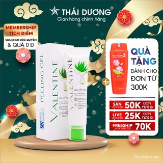 Gel tẩy tế bào chết Valentine 120g - Peeling Gel sản phẩm của Sao Thái Dương