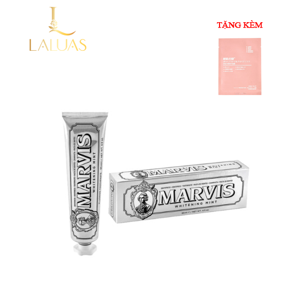 Kem Đánh Trắng Răng Marvis Whitening Mint- 85ml