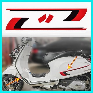 Tem dán bên hông phản quang Vespa Piaggio Spring Sprint 150GTS300