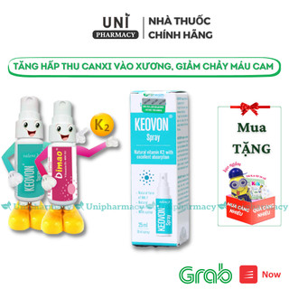 ✅ keovon vitamin k2 mk7 hết chảy máu cam, hấp thu canxi dạng xịt