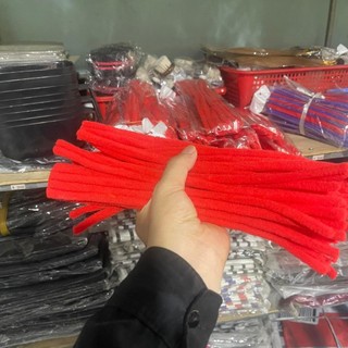 Kẽm nhung uốn tóc Ruffled  size 10mm bó 20 sợi