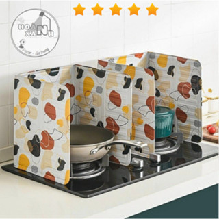 Tấm Chắn Dầu Mỡ Bếp Ga Cách Nhiệt - Tấm Chắn Gió Lùa Bếp Ga Hạn Chế Bắn Dầu Mỡ