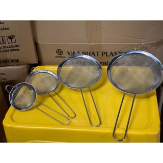 Lọc cháo cho bé, Rây lọc inox đủ size, lọc chanh