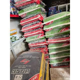 Bột trét tường ngoại và nội thất chia lẻ 1kg