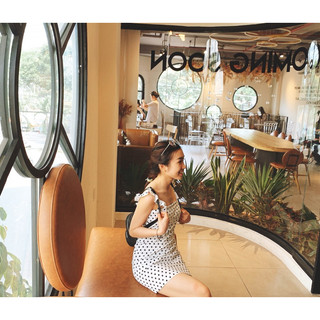 Thanh lý váy Libe chấm bi