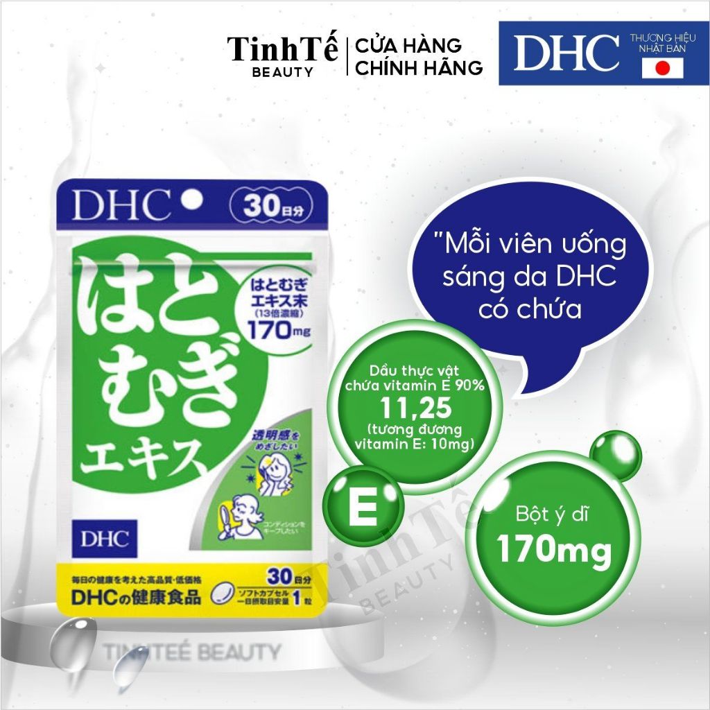 Viên uống Trắng da DHC Nhật Bản Adlay Extract 30 Ngày (30 viên)