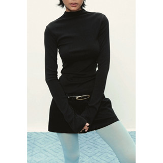  Normallife | TOP 17 Áo cổ cao thun tăm đơn giản 