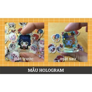 Standee Mica 15cm Tượng Mica Kimetsu No Yaiba Standee Acrylic Anime Manga Demon Slayer Thanh Gươm Diệt Quỷ Set Động Vật