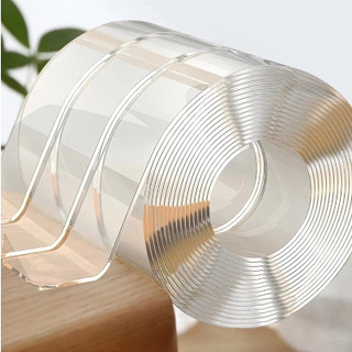 Băng Keo 2 Mặt Dính NANO,Siêu Dính,Siêu Dẻo 5m,3m,1m