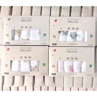 Set 5 khăn sữa sợi tre monona