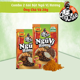 Combo 2 Gói Bột Ngũ Vị Hương Ông Chà Và 28g (Five Spices)