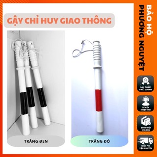 Gậy nhựa điều khiển giao thông, gậy chỉ huy , gậy giao thông bảo vệ bảo an