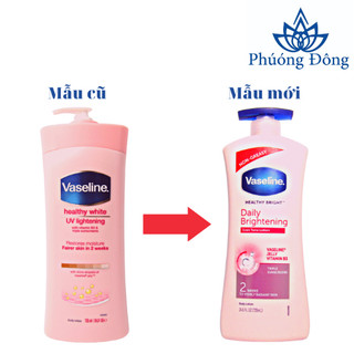 (Đủ màu) Sữa dưỡng thể toàn thân Vaseline 725ml