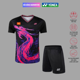 Áo Cầu Lông, Quần Cầu Lông Yonex Chuyên Nghiệp Mùa Giải 2024 Dùng Trong Tập Luyện Và Thi Đấu Cầu Lông A260