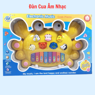 Đồ chơi đàn cua âm nhạc dành cho bé học tập vui chơi cùng bạn bè
