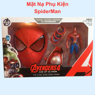 Đồ chơi người nhện siêu nhân nhện đồ chơi spiderman cho bé biến hình hóa trang siêu anh hùng