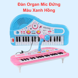 Đàn cho bé đàn đồ chơi kèm mic hát đa dạng mẫu mã giai điệu giúp phát triển tài năng bản thân