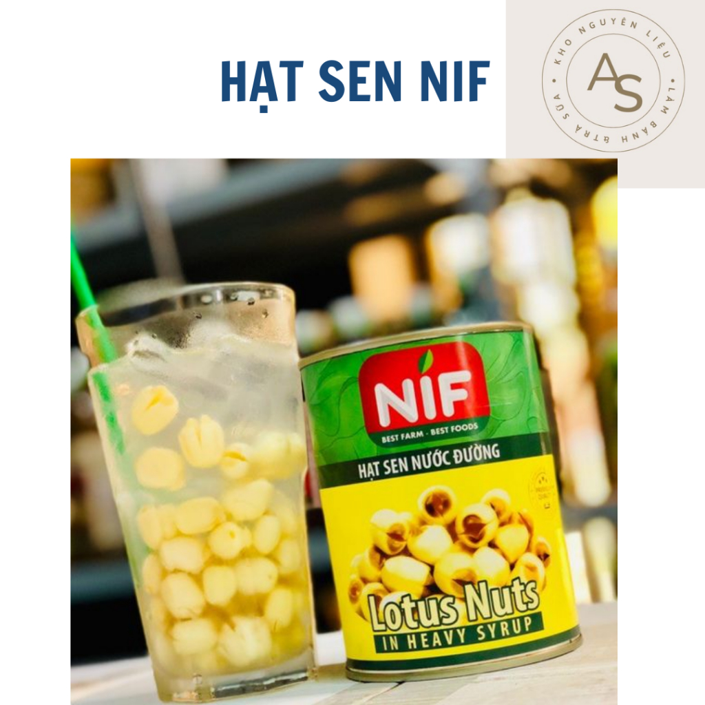 HẠT SEN NƯỚC ĐƯỜNG NIF 560GR