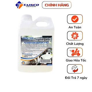 Ventek nano deodorant 5 lít - dung dịch khử mùi ô tô xe tải - 99,9% khử mùi và khử trùng an toàn và tiện lợi | tahico