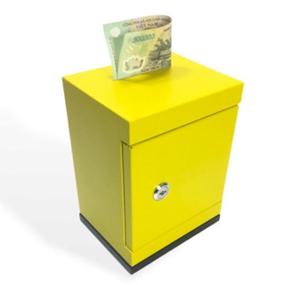 Két sắt mini khóa chìa sơn tĩnh điện bền đẹp để giấy tờ tiền bạc tư trang