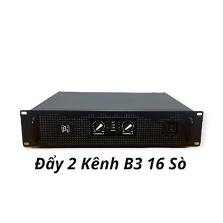 Đẩy 2 Kênh B3 16 Sò 500W 1000W Nguồn Xuyến Chuyên Karaoke Gia Đình Chất Lượng Loa Bass 20-25-30-40cm