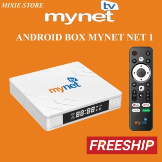 Android box mynet net 1 - ver 13 - ram 4g rom 32g - ram 2g rom 16g, android 13.0 - điều khiển giọng nói - mới nhất