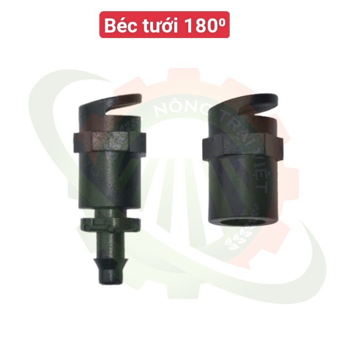 (10 cái) Béc tưới 180 độ, béc tưới xòe 180 độ