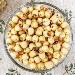 Hạt sen sấy giòn không đường - hủ thủy tinh cao cấp 450gr