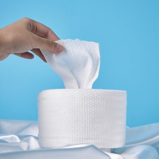 Cuộn Khăn Giấy Rửa Mặt Cotton Spa, Thẩm Mỹ Viện, Khăn Mặt Khô Dùng 1 Lần
