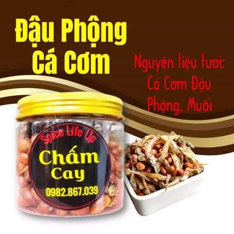 Chấm Cay Cá Cơm đậu phộng Singapore 100gr