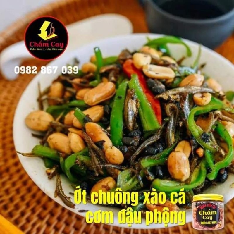 Chấm Cay Cá Cơm đậu phộng Singapore 100gr