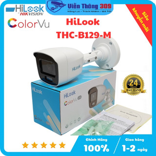 Camera hdtvi colorvu thân trụ 2mp hilook thc-b129-m