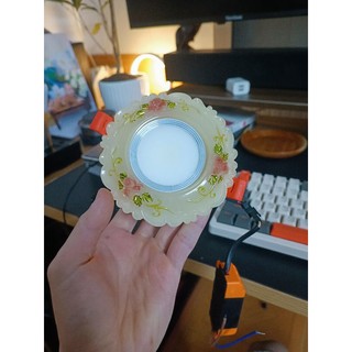 Đèn led âm trần 9W 3 chế độ sáng