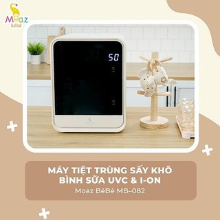 Máy tiệt trùng và sấy khô bình sữa MB 082 uvc ion Moaz BéBé