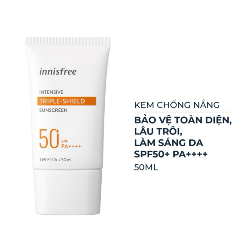 Kem chống nắng Innisfree Triple Shield (mẫu mới 2023)