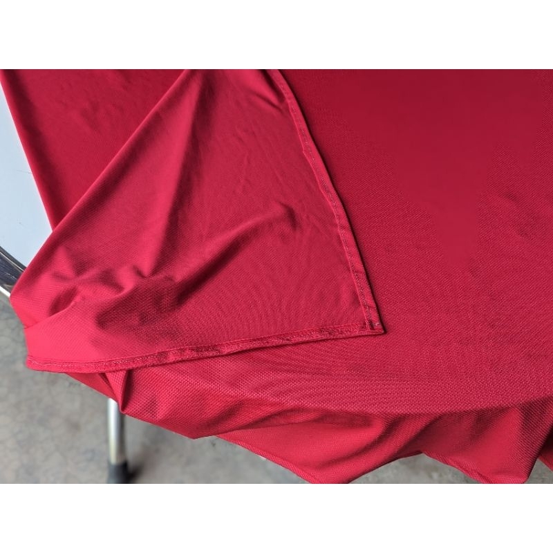 Khăn trải mặt bàn tròn, khăn trải bàn inox không may bèo