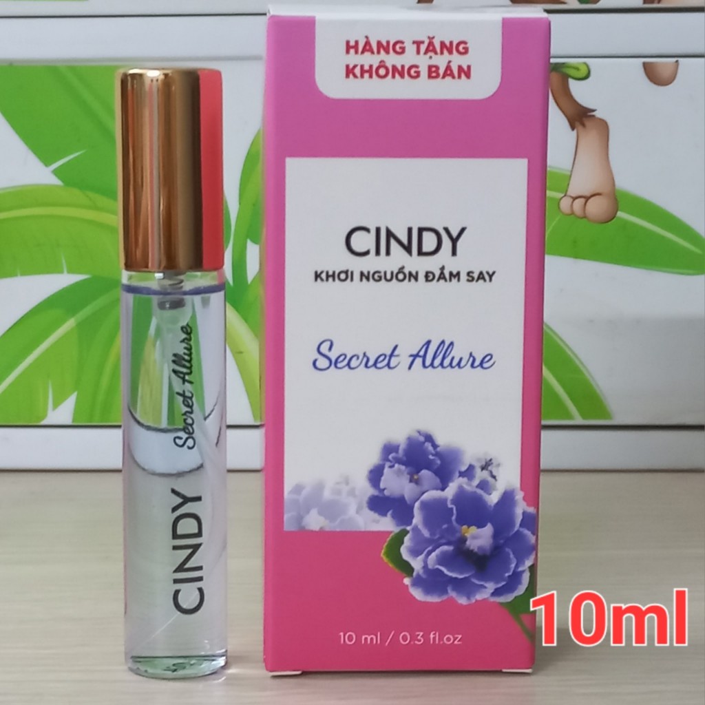 Nước hoa Cindy Secret Allure 10ml