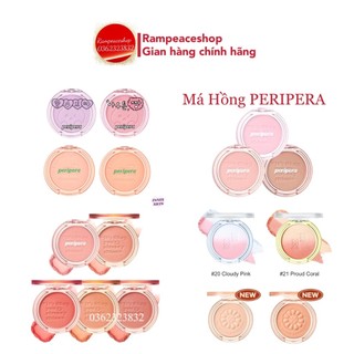 Phấn má hồng peripera pure blushed sunshine cheek