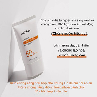 Kem chống nắng Innisfree Triple Shield (mẫu mới 2023)
