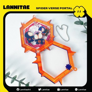 Móc khóa lắc - Keychain shaker - Cổng dịch chuyển Spider