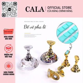 Đế vẽ pha lê 5 chân, đế gắn móng giả- Đế gắn móng pha lê sang chảnh- Đế quân cờ làm mẫu nailbox