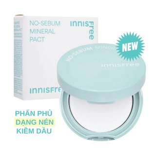 Phấn phủ Innisfree No Sebum Mineral Pact