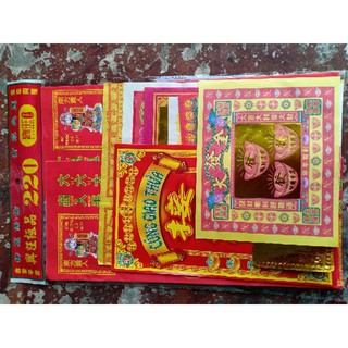 BỘ GIẤY CÚNG GIAO THỪA