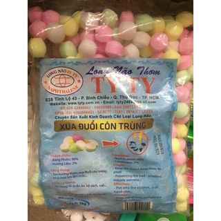1 kg long não thơm phòng tyty nhiều màu